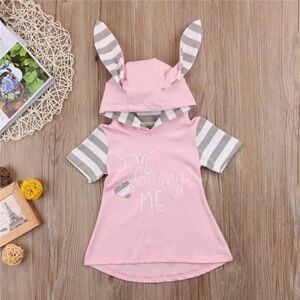 Some Bunny Loves Me hooded top